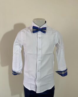 CAMICIA PAPILLON BLU