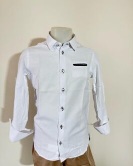 CAMICIA TASCHINO BLU