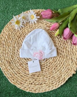 CAPPELLINO SARTORIA DEI PICCOLI RICAMO FIORE