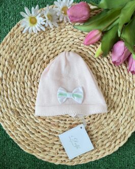 CAPPELLINO I DELFI CON RICAMO ORSETTO