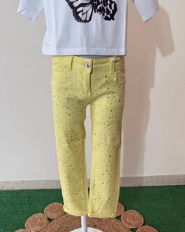 PANTALONE STRASS TO BE TOO