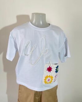 T-SHIRT CROPPED TO BE TOO