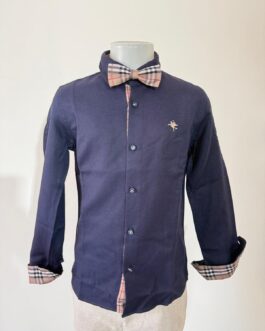 CAMICIA BLU PAPILLON FANTASIA