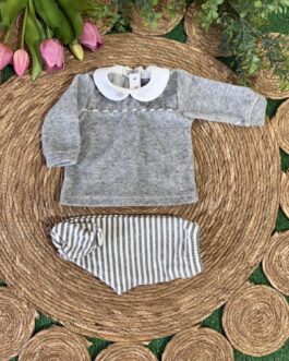 AUTUNNO/INVERNO COMPLETINO COCCODE' A RIGHE