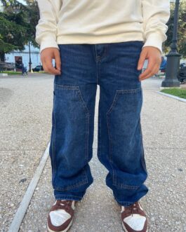 JEANS BLU AMPIO