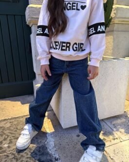 JEANS BLU CON STRASS