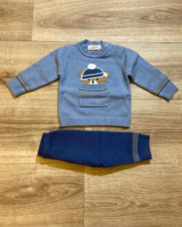COMPLETO IN MAGLIA NEONATO ORSETTO