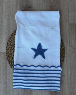 COPERTINA BIANCA CON STELLA AZZURRA I DELFI