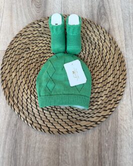 SET SCARPINE E CAPPELLINO VERDE I&M