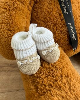 BABBUCCE BIANCHE E BEIGE I DELFI