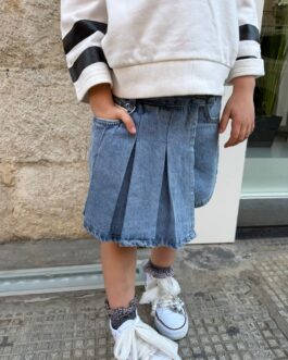 GONNA SHORT IN DENIM