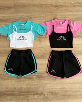 COMPLETO SPORTIVO TRE PEZZI KAPPA BIMBA/RAGAZZA
