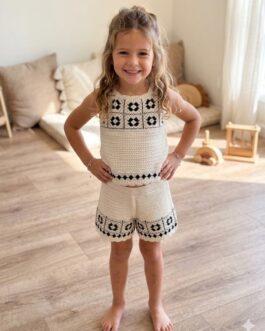 CORDINATO IN MAGLIA BIMBA